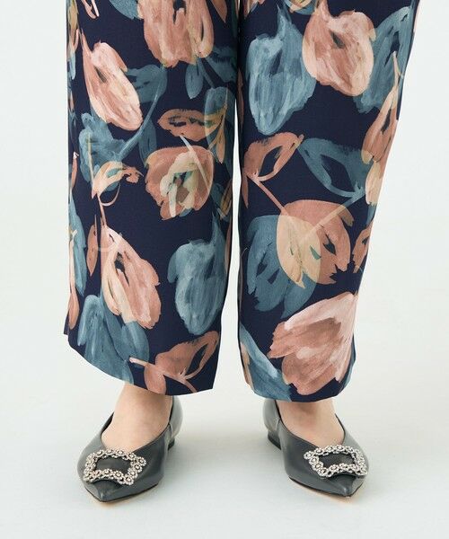 TOMORROWLAND / トゥモローランド その他パンツ | ミラージュフルールプリント セミバナナパンツ | 詳細8