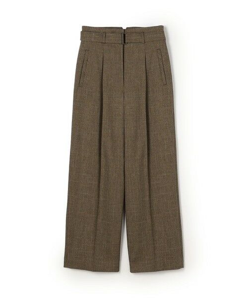 TOMORROWLAND / トゥモローランド その他パンツ | Tiffany ハイウエストテーパードパンツ(46 ブラウン系)