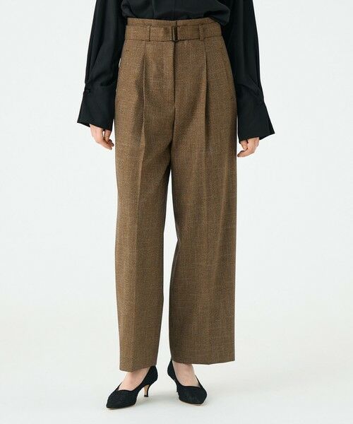 TOMORROWLAND / トゥモローランド その他パンツ | Tiffany ハイウエストテーパードパンツ | 詳細2