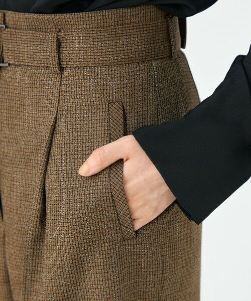 TOMORROWLAND / トゥモローランド その他パンツ | Tiffany ハイウエストテーパードパンツ | 詳細7