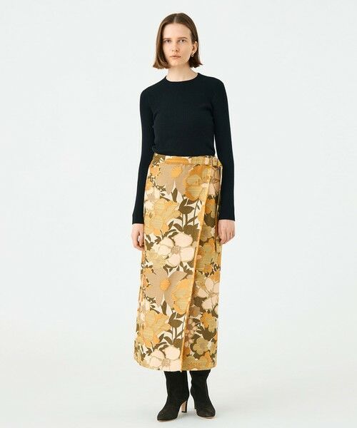 TOMORROWLAND / トゥモローランド ロング・マキシ丈スカート | Vera ラップスカート | 詳細1