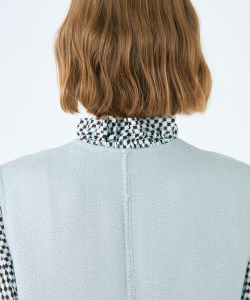 TOMORROWLAND / トゥモローランド ミニ丈・ひざ丈ワンピース | メテオールリバー リバーシブルサックワンピース | 詳細5