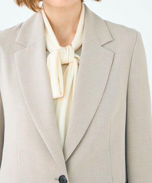 TOMORROWLAND / トゥモローランド テーラードジャケット | ウーリーツイル 1Bテーラードジャケット | 詳細6