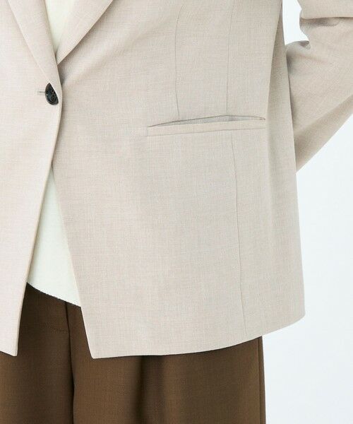 TOMORROWLAND / トゥモローランド テーラードジャケット | ウーリーツイル 1Bテーラードジャケット | 詳細8