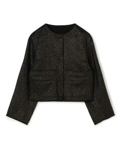 TOMORROWLAND / トゥモローランド ノーカラージャケット | メテオールリバー リバーシブルジャケット