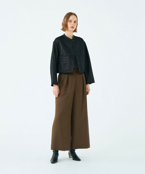 TOMORROWLAND / トゥモローランド ノーカラージャケット | メテオールリバー リバーシブルジャケット | 詳細1