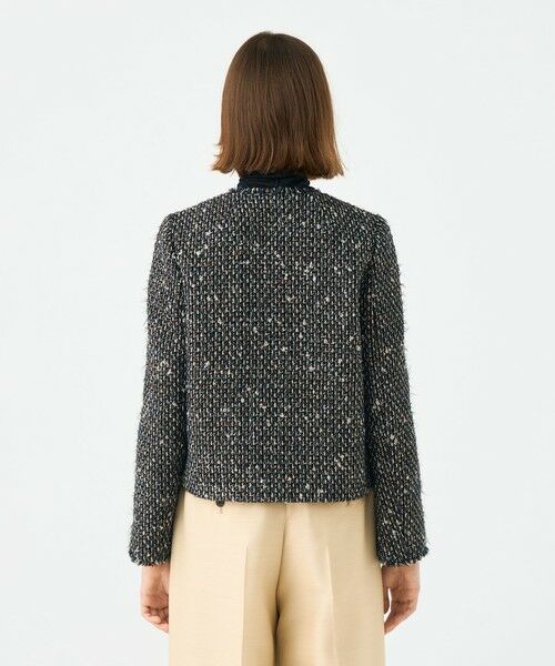 TOMORROWLAND / トゥモローランド ノーカラージャケット | Rachel ノーカラージャケット | 詳細4