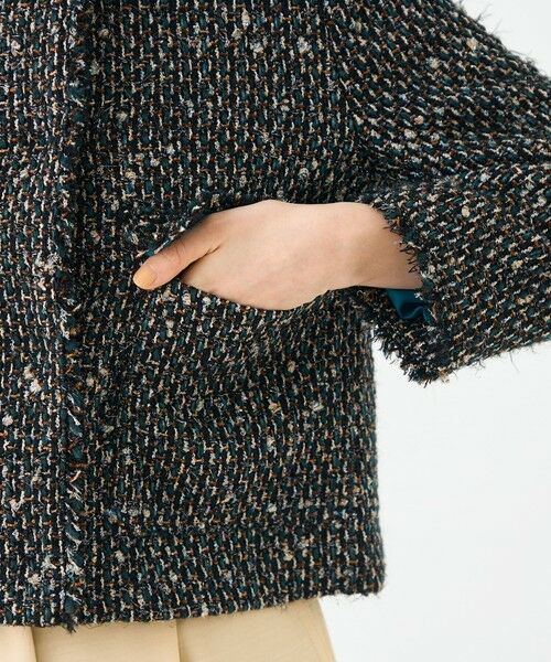 TOMORROWLAND / トゥモローランド ノーカラージャケット | Rachel ノーカラージャケット | 詳細8