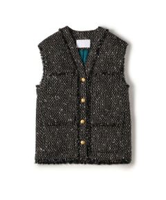 TOMORROWLAND / トゥモローランド ベスト | Rachel 4ポケットジレ