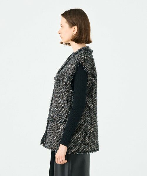 TOMORROWLAND / トゥモローランド ベスト | Rachel 4ポケットジレ | 詳細3