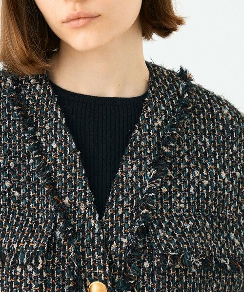 TOMORROWLAND / トゥモローランド ベスト | Rachel 4ポケットジレ | 詳細6