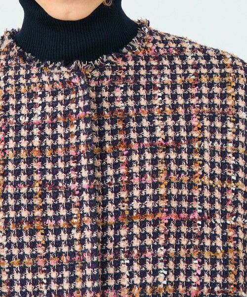 TOMORROWLAND / トゥモローランド その他アウター | フィルムヤーンツイード コクーンコート | 詳細6