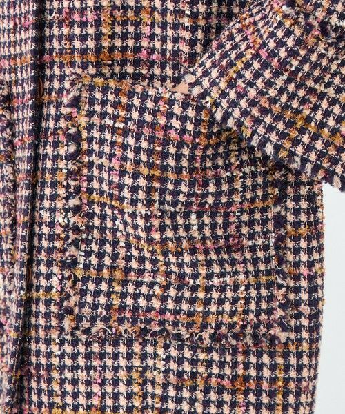 TOMORROWLAND / トゥモローランド その他アウター | フィルムヤーンツイード コクーンコート | 詳細8