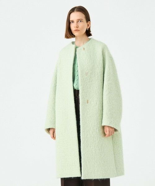 TOMORROWLAND / トゥモローランド その他アウター | Phyllis ビルドミドルコート | 詳細4