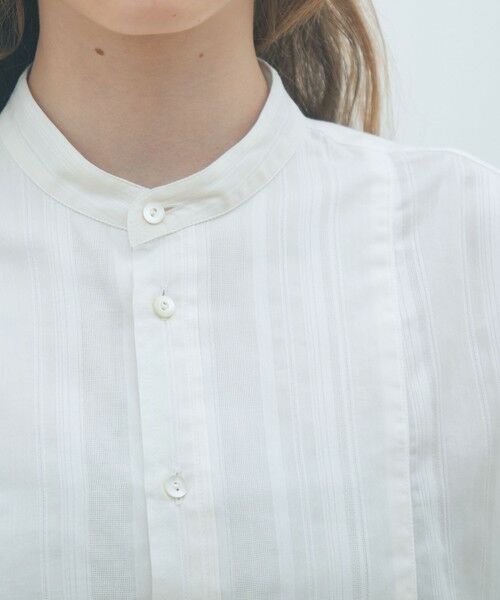 TOMORROWLAND / トゥモローランド シャツ・ブラウス（半袖以外） | ドビーストライプ チュニックシャツ | 詳細5