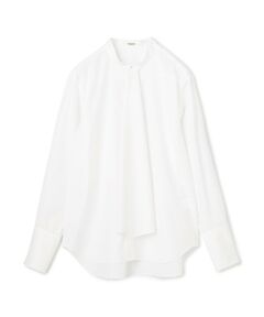 TOMORROWLAND / トゥモローランド シャツ・ブラウス（半袖以外） | コットンブロード タイブラウス