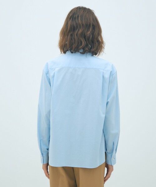 TOMORROWLAND / トゥモローランド シャツ・ブラウス（半袖以外） | コットンオックスフォード タイ付きブラウス | 詳細4