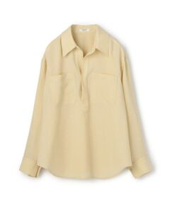 TOMORROWLAND / トゥモローランド シャツ・ブラウス（半袖以外） | ウールジョーゼット プルオーバーシャツ