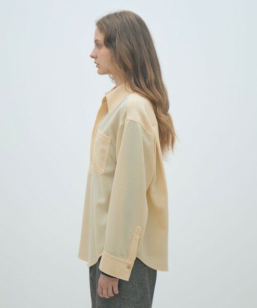 TOMORROWLAND / トゥモローランド シャツ・ブラウス（半袖以外） | ウールジョーゼット プルオーバーシャツ | 詳細3