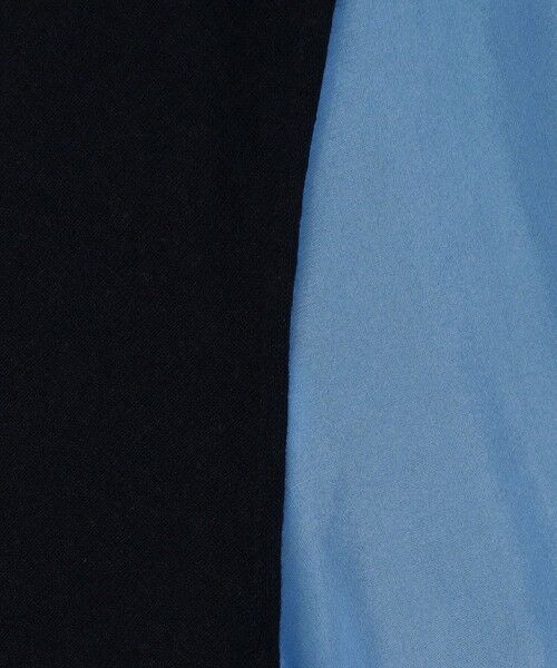 TOMORROWLAND / トゥモローランド ニット・セーター | ファブリックコンビ ハーフスリーブプルオーバー | 詳細9