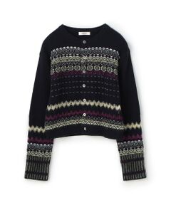 TOMORROWLAND / トゥモローランド カーディガン・ボレロ | フェアアイル クルーネックカーディガン