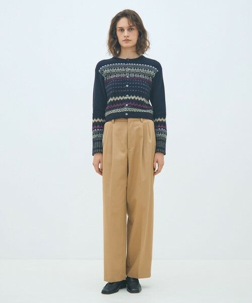 TOMORROWLAND / トゥモローランド カーディガン・ボレロ | フェアアイル クルーネックカーディガン | 詳細1