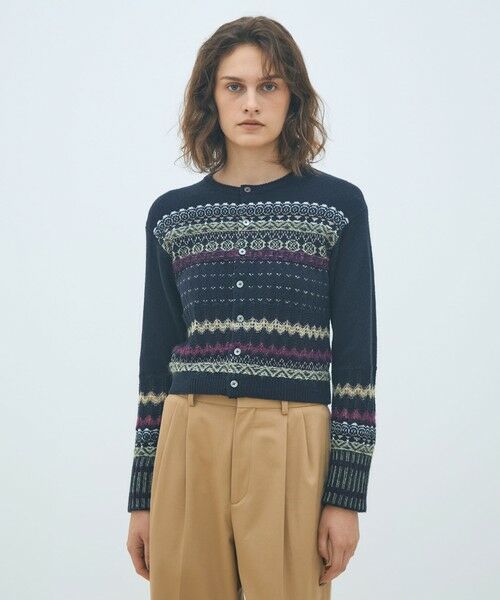 TOMORROWLAND / トゥモローランド カーディガン・ボレロ | フェアアイル クルーネックカーディガン | 詳細2