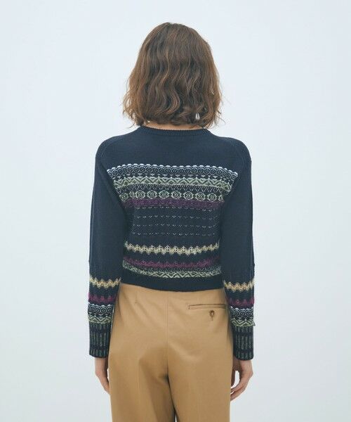 TOMORROWLAND / トゥモローランド カーディガン・ボレロ | フェアアイル クルーネックカーディガン | 詳細4