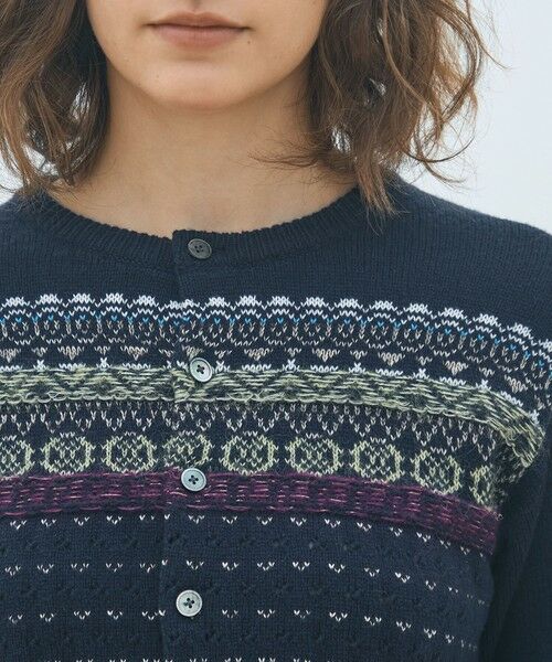 TOMORROWLAND / トゥモローランド カーディガン・ボレロ | フェアアイル クルーネックカーディガン | 詳細5