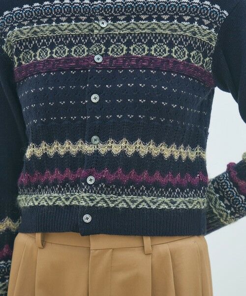 TOMORROWLAND / トゥモローランド カーディガン・ボレロ | フェアアイル クルーネックカーディガン | 詳細7