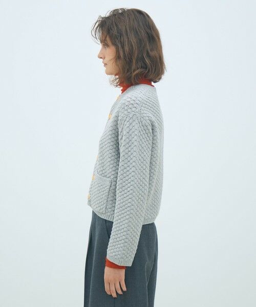 TOMORROWLAND / トゥモローランド カーディガン・ボレロ | ハイブリットケーブル クルーネックカーディガン | 詳細3