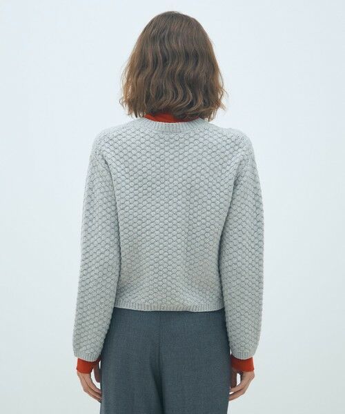 TOMORROWLAND / トゥモローランド カーディガン・ボレロ | ハイブリットケーブル クルーネックカーディガン | 詳細4