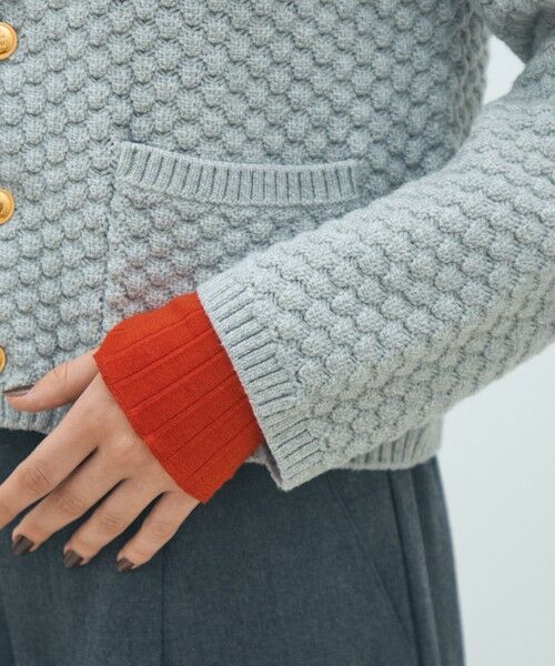 TOMORROWLAND / トゥモローランド カーディガン・ボレロ | ハイブリットケーブル クルーネックカーディガン | 詳細6