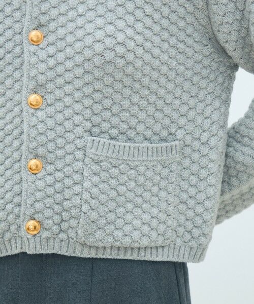 TOMORROWLAND / トゥモローランド カーディガン・ボレロ | ハイブリットケーブル クルーネックカーディガン | 詳細8
