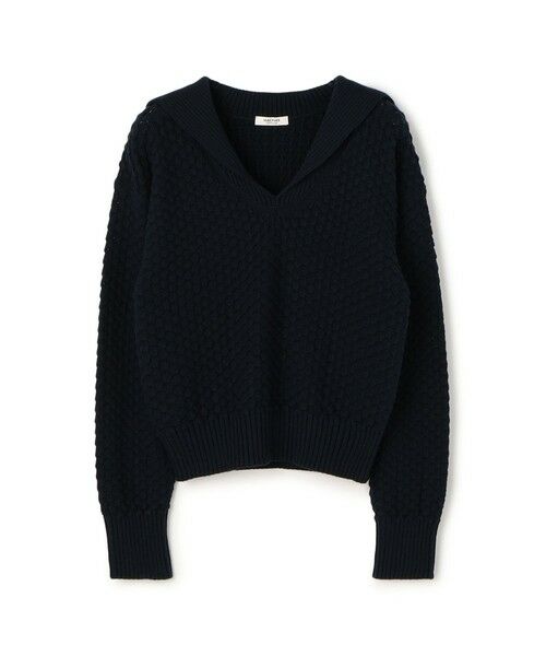 TOMORROWLAND / トゥモローランド ニット・セーター | ハイブリットケーブル セーラーカラープルオーバー | 詳細12