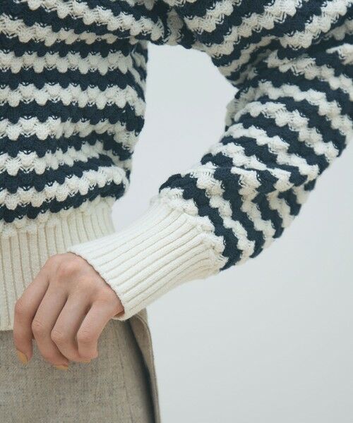 TOMORROWLAND / トゥモローランド ニット・セーター | ハイブリットケーブル セーラーカラープルオーバー | 詳細6