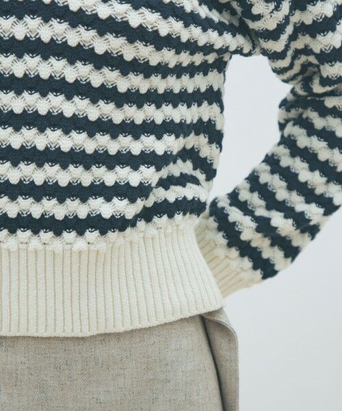 TOMORROWLAND / トゥモローランド ニット・セーター | ハイブリットケーブル セーラーカラープルオーバー | 詳細7