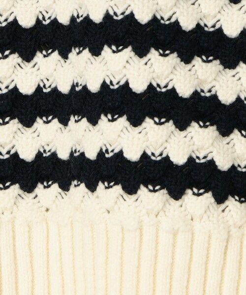 TOMORROWLAND / トゥモローランド ニット・セーター | ハイブリットケーブル セーラーカラープルオーバー | 詳細8