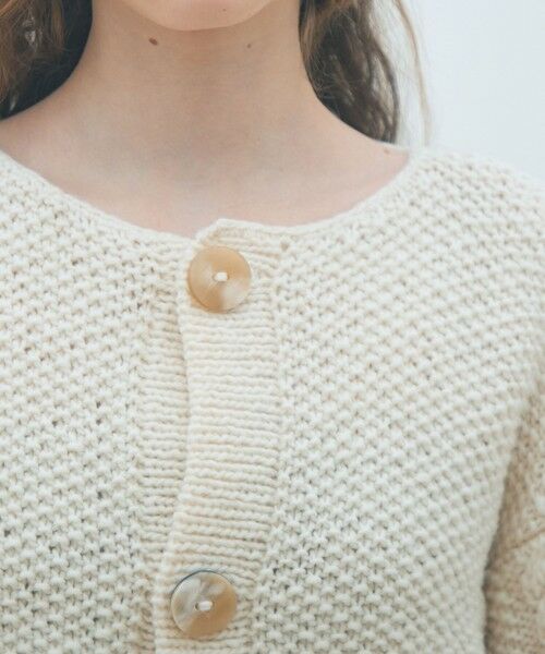TOMORROWLAND / トゥモローランド カーディガン・ボレロ | ハンドニット ショートカーディガン | 詳細5