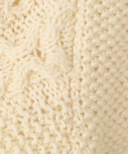 TOMORROWLAND / トゥモローランド ニット・セーター | ハンドニット キーネックプルオーバー | 詳細8