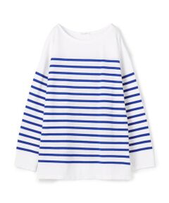 TOMORROWLAND / トゥモローランド Tシャツ | コットンパネルボーダー バスクシャツ