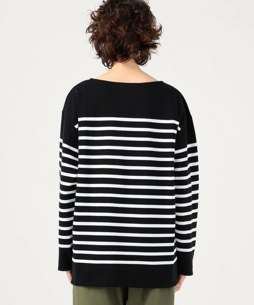 TOMORROWLAND / トゥモローランド Tシャツ | コットンパネルボーダー バスクシャツ | 詳細5