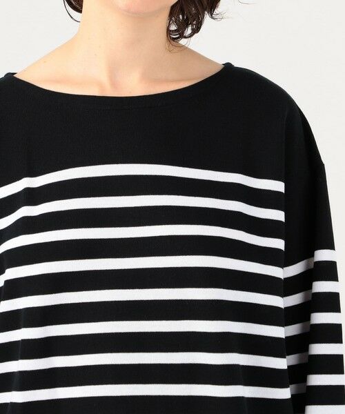 TOMORROWLAND / トゥモローランド Tシャツ | コットンパネルボーダー バスクシャツ | 詳細6