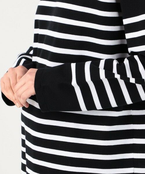 TOMORROWLAND / トゥモローランド Tシャツ | コットンパネルボーダー バスクシャツ | 詳細8