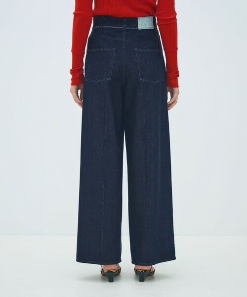 TOMORROWLAND / トゥモローランド デニムパンツ | ハードツイストデニム ワイドパンツ | 詳細4