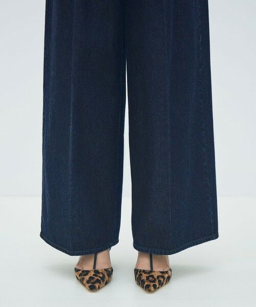 TOMORROWLAND / トゥモローランド デニムパンツ | ハードツイストデニム ワイドパンツ | 詳細8