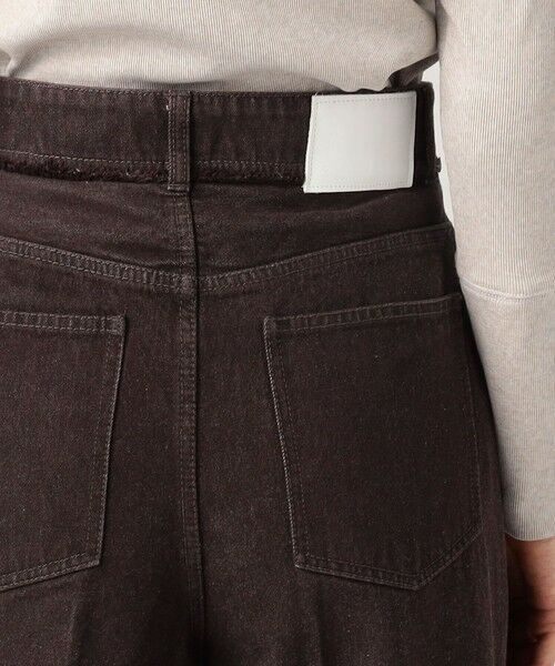 TOMORROWLAND / トゥモローランド デニムパンツ | ハードツイストデニム ワイドストレートパンツ | 詳細6