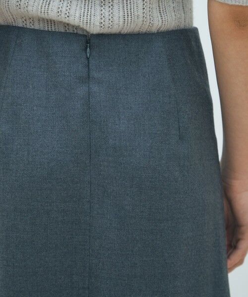 TOMORROWLAND / トゥモローランド ロング・マキシ丈スカート | ウールナチュラルストレッチ プリーツスカート | 詳細6