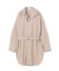 TOMORROWLAND / トゥモローランド チュニック | コットンブロード ベルト付きチュニックシャツ