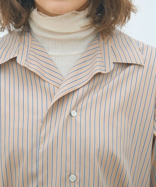 TOMORROWLAND / トゥモローランド チュニック | コットンブロード ベルト付きチュニックシャツ | 詳細5